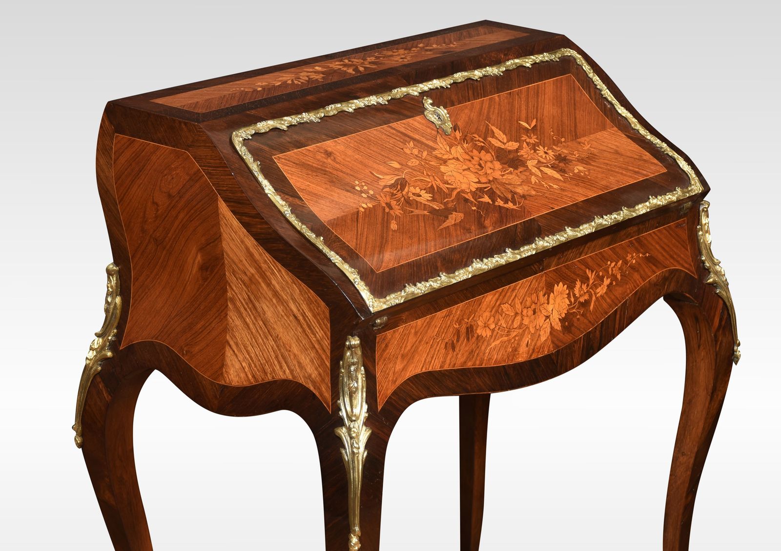 Furniture Rosewood Inlaid Bureau De Dame photo