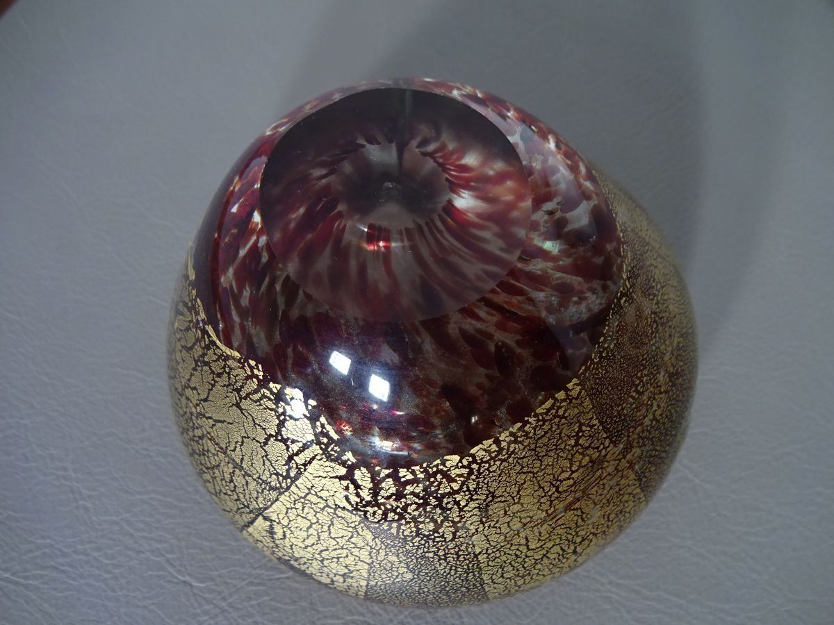 Maltese Glass Ashtrays Rom Mdina, 1960s, Set Of 2 photo buy