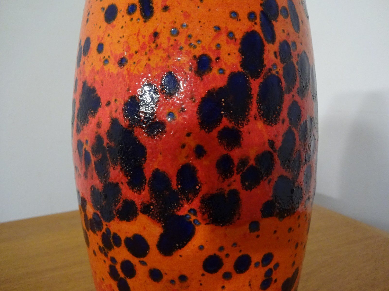 Large Fat Lava Ceramic Vase From Scheurich 1970s Set Of 2 photo buy
