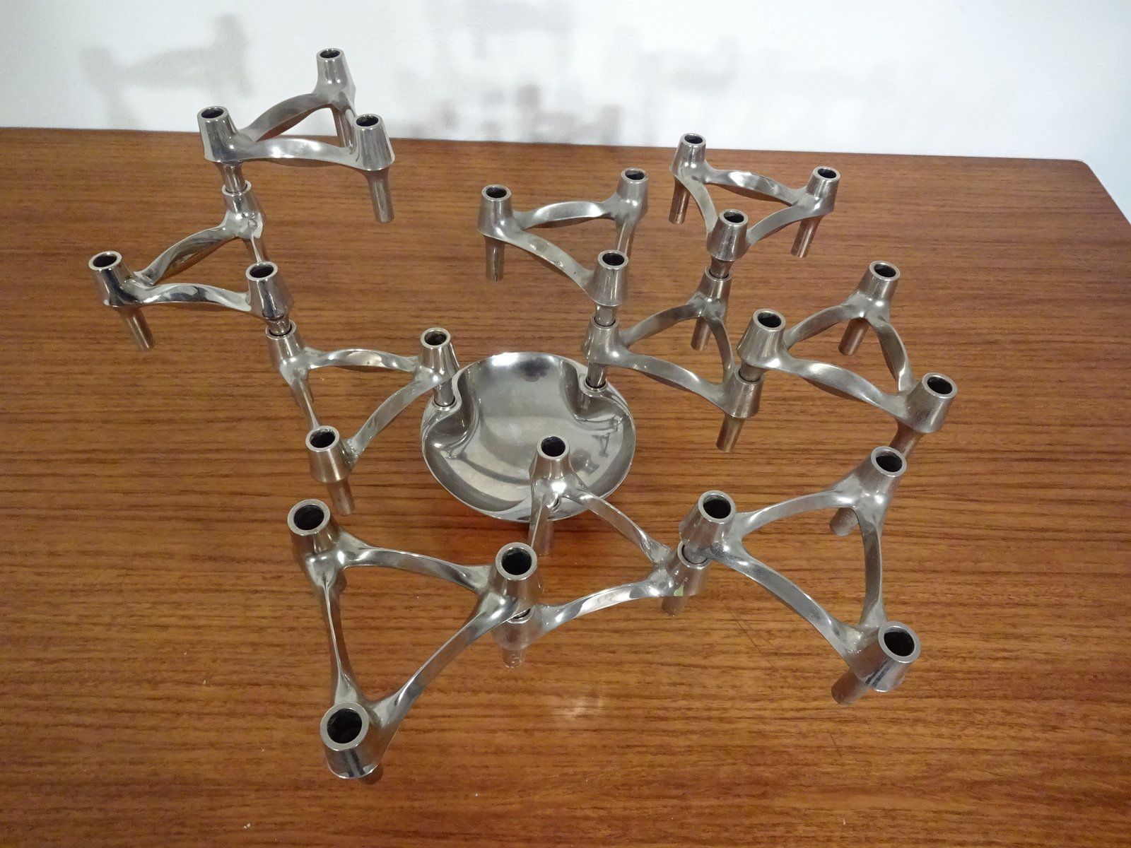 Candleholders By Ceasar Stoffi & Fritz Nagel For Bmf 1960s Set Of 11 photo Home Decor
