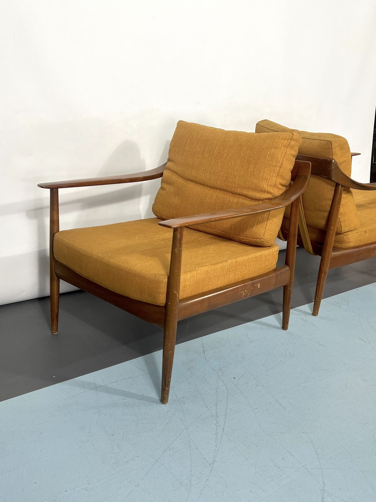 Mid Century Modern Pair Of Walter Knoll Armchairs Model 550 From 50s photo furniture