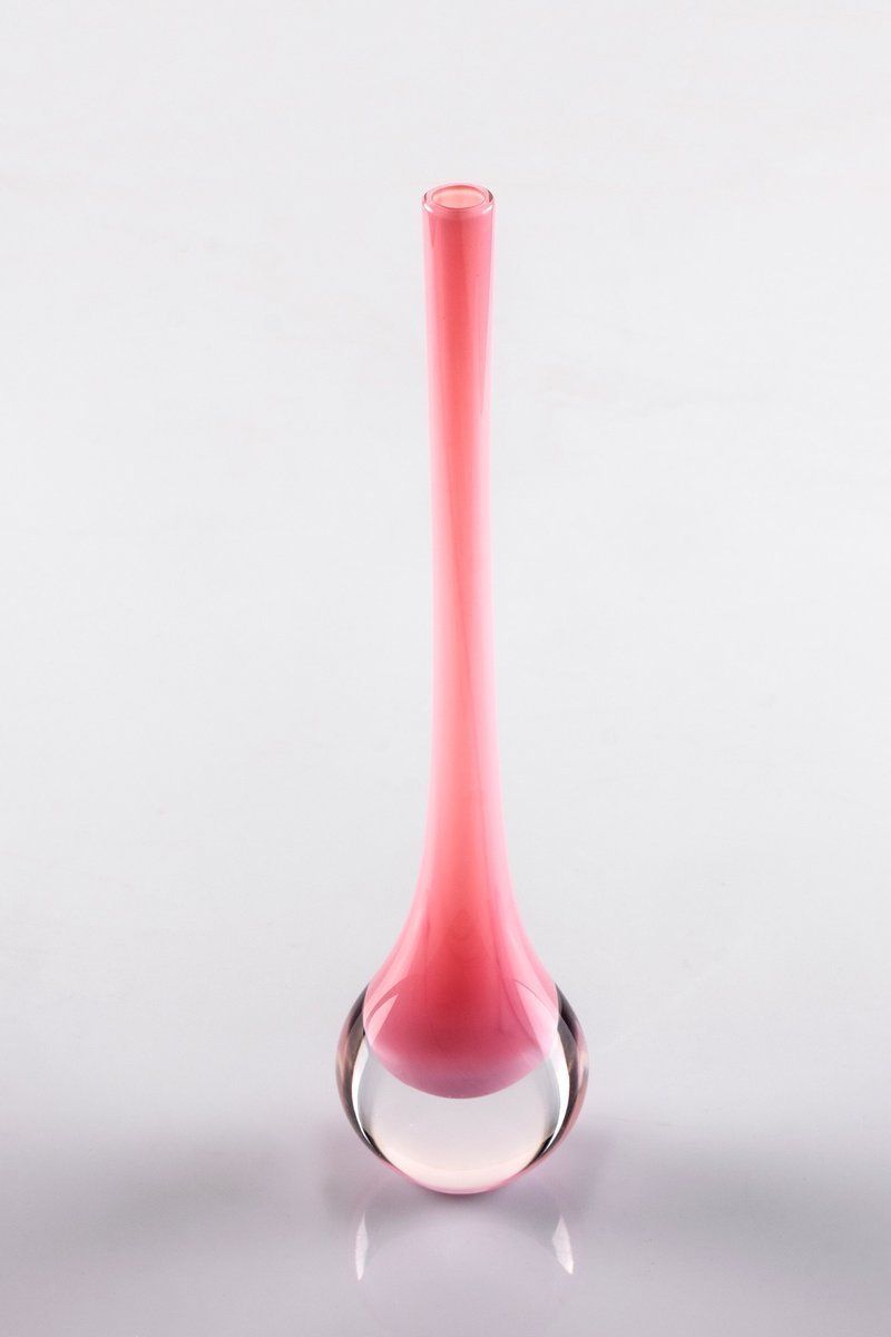 Murano Glass Sommerso "Goccia" Vase By Antonio Da Ros For Cenedese Vetri Italy photo furniture