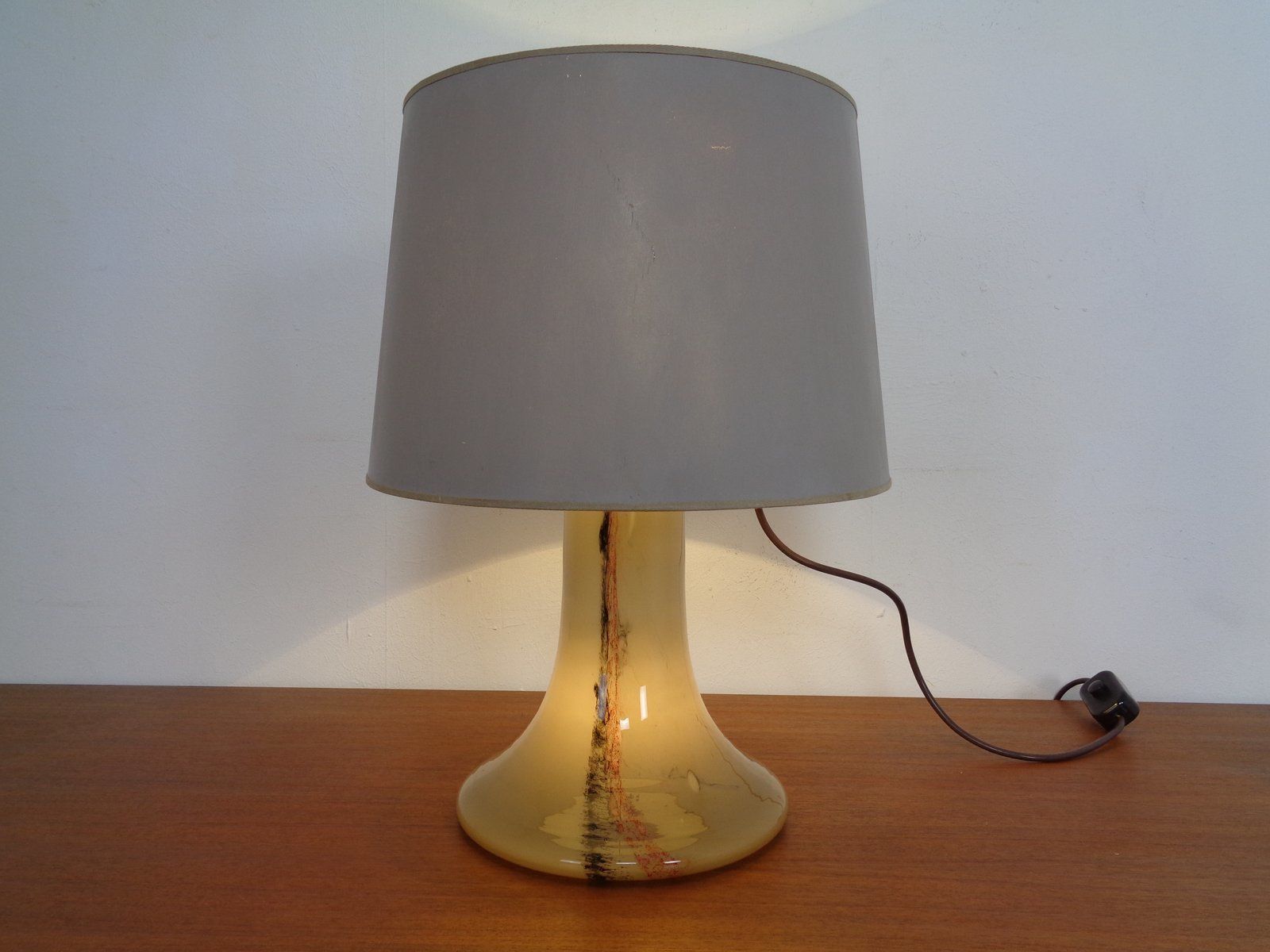 Glass Floor Lamp By Peil & Putzler, 1970s photo for sale