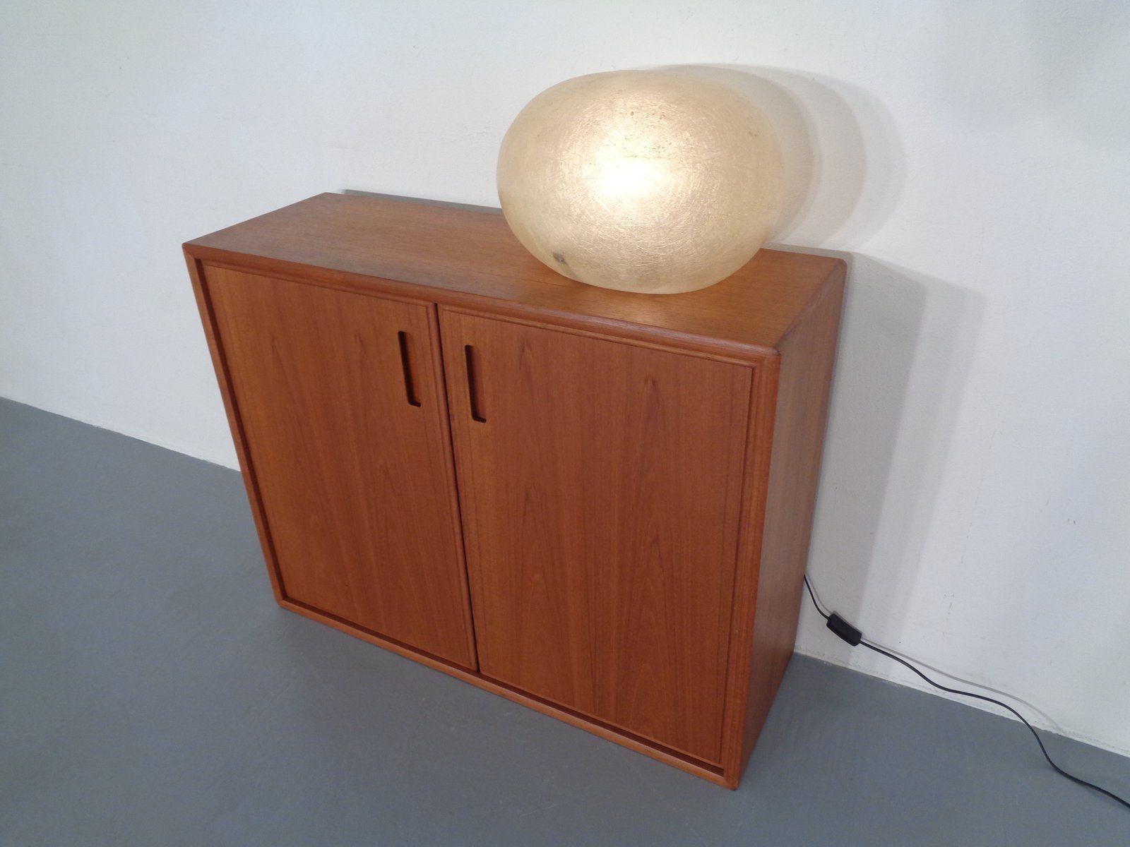 Glass Fiber Table Lamp By André Cazenave For Atelier A, 1960s photo Lighting