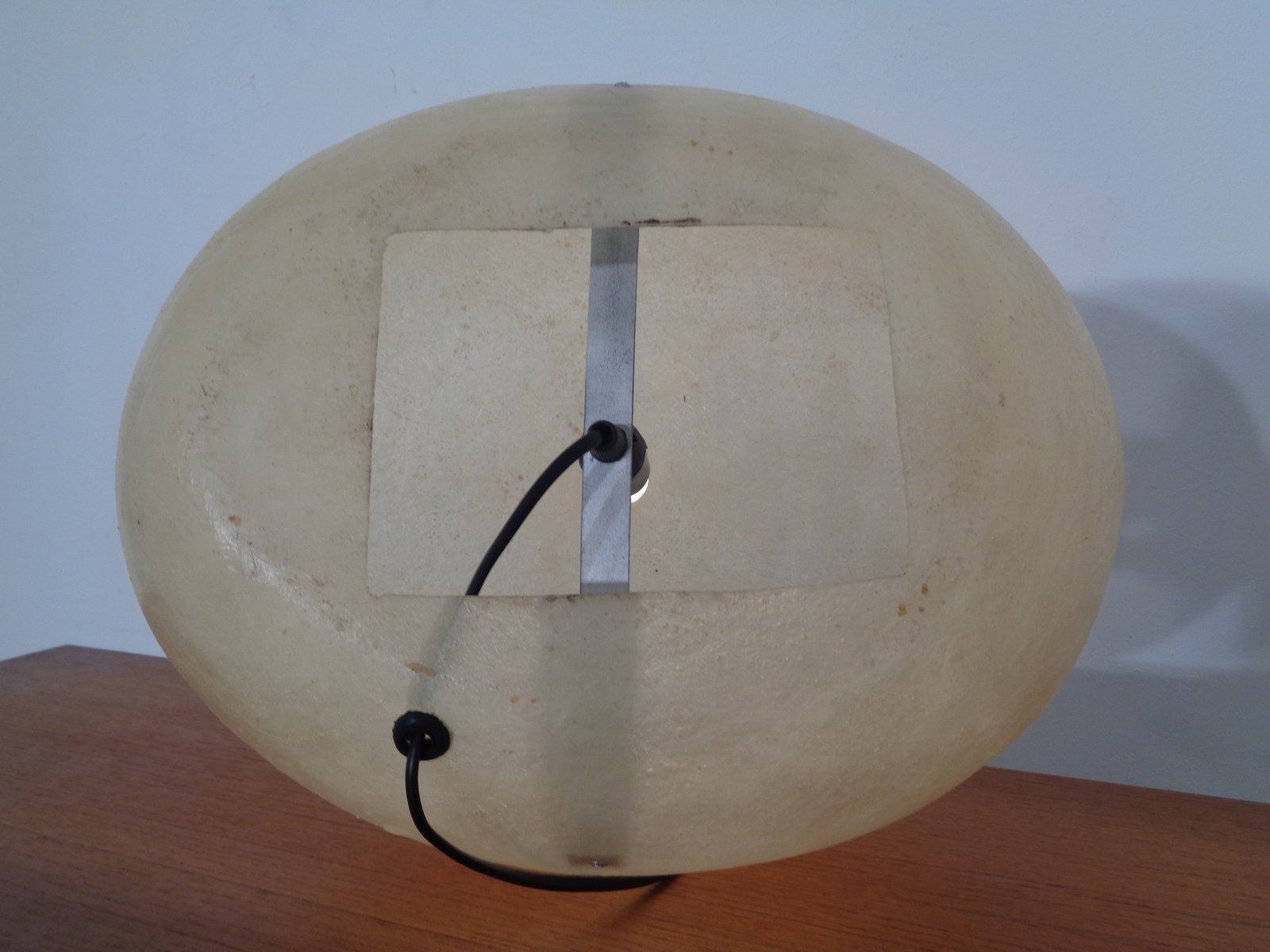 Lighting Glass Fiber Table Lamp By André Cazenave For Atelier A, 1960s photo