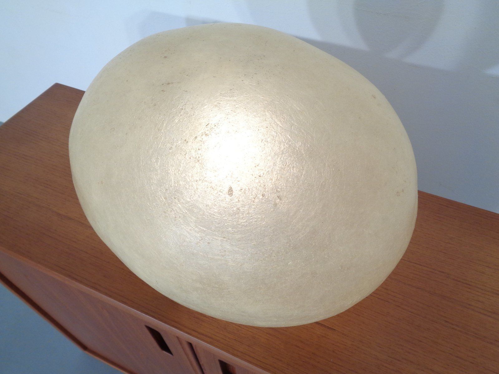 487.0 Glass Fiber Table Lamp By André Cazenave For Atelier A, 1960s photo