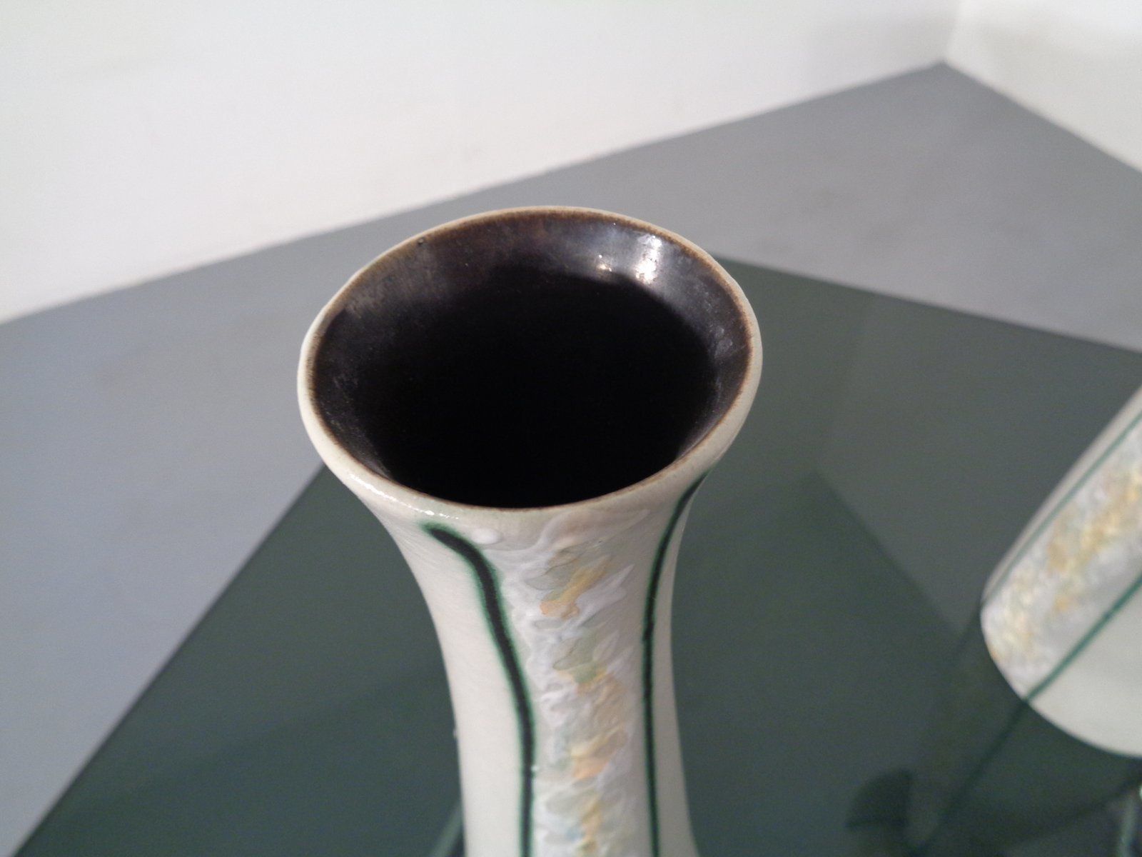 photo furniture German Ceramic Vases From Föhr Keramik, 1970s, Set Of 2