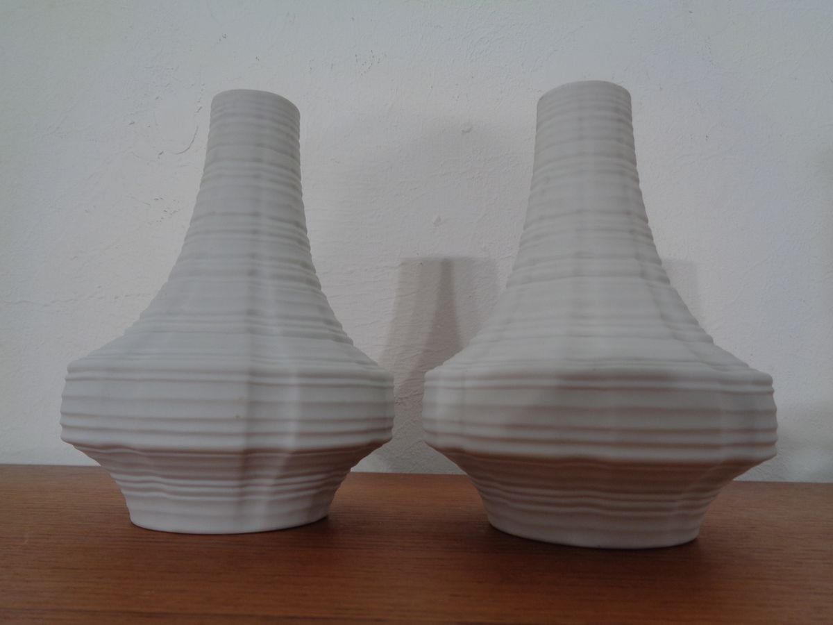Mid Century Op Art Vases From Heinrich, 1960s, Set Of 3 photo buy