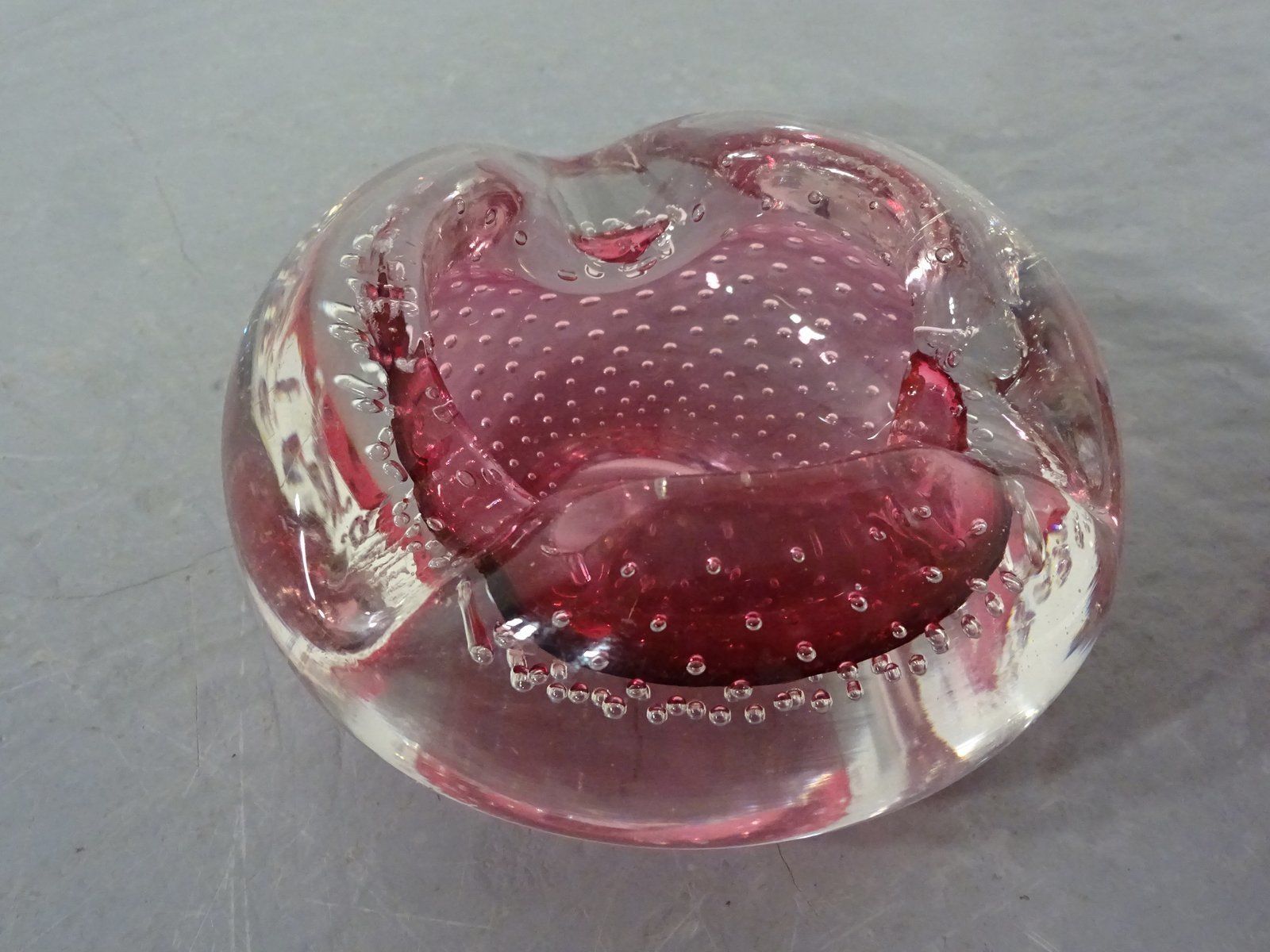 Italian Murano Glass Ashtrays, 1960s, Set Of 2