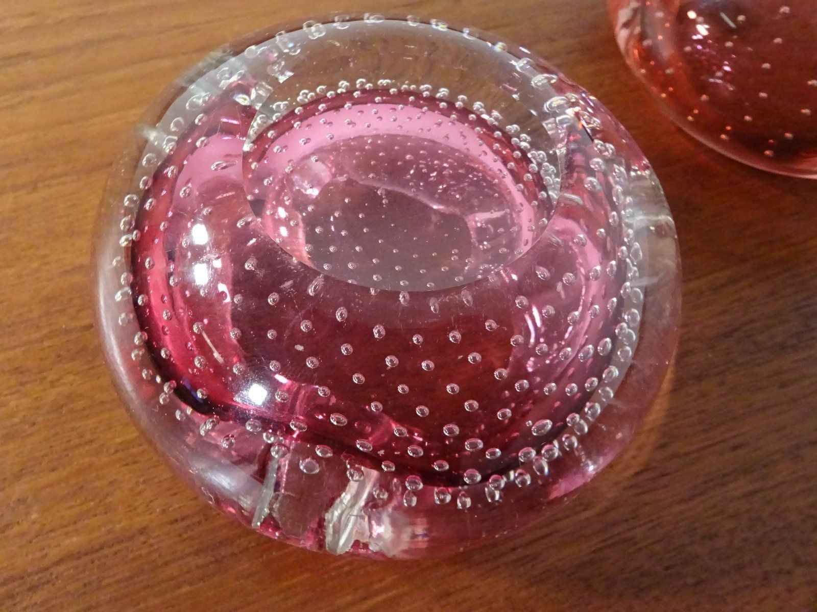 photo vinterior Italian Murano Glass Ashtrays, 1960s, Set Of 2