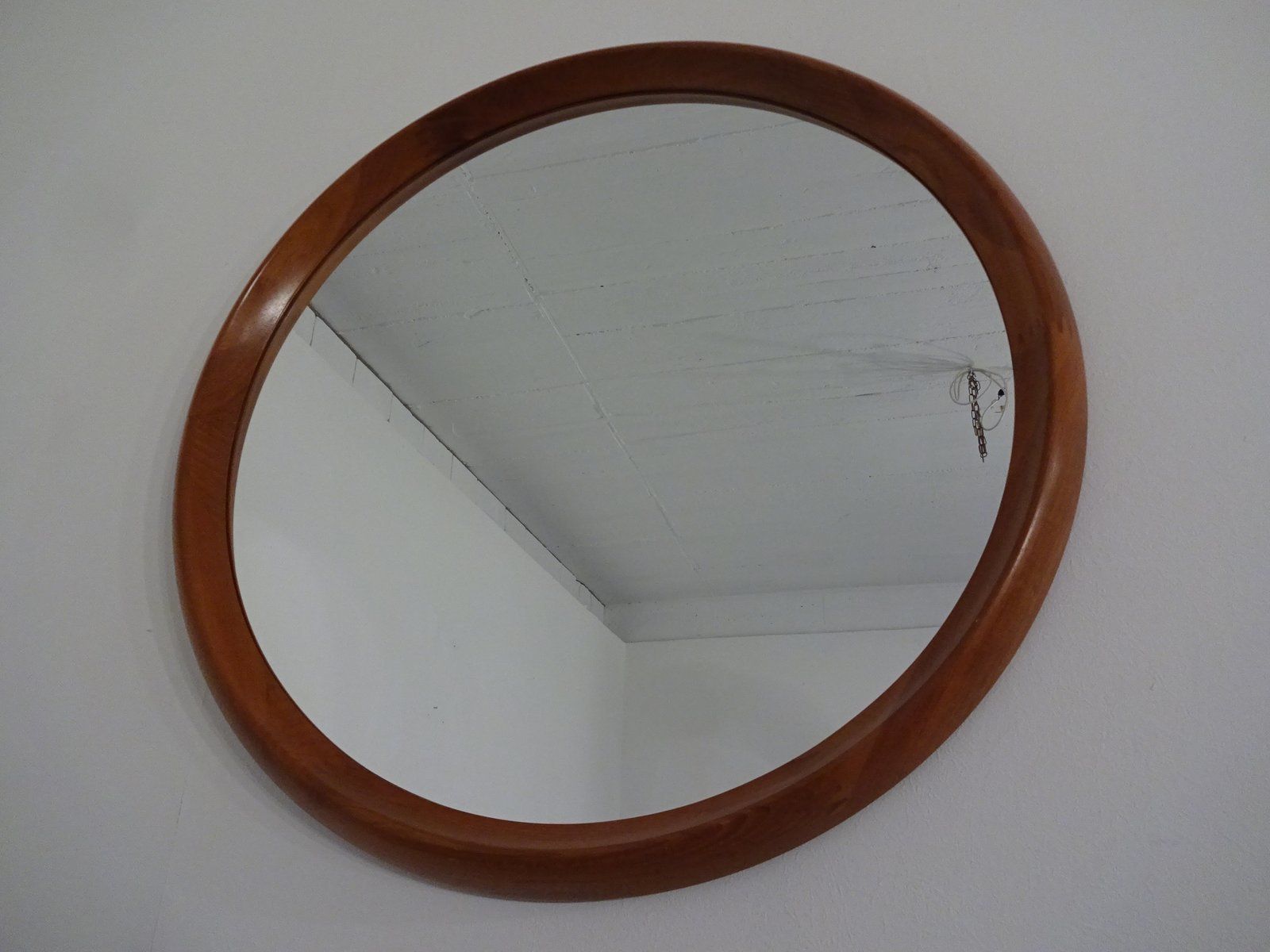 Large Danish Teak Mirror By Bernhard Pedersen For Viby, 1960s photo furniture