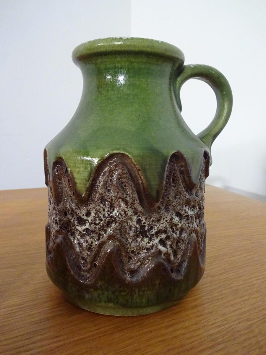 134.0 West German Pottery Vases From Dümler & Breiden, 1970s, Set Of 2 photo