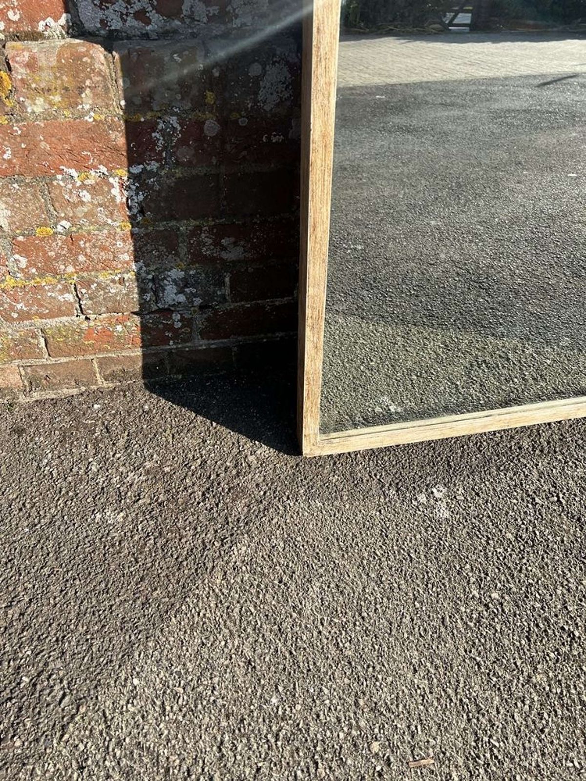An Exceptional Large Antique French 19th Century Painted Bistro Mirror photo 1995.0