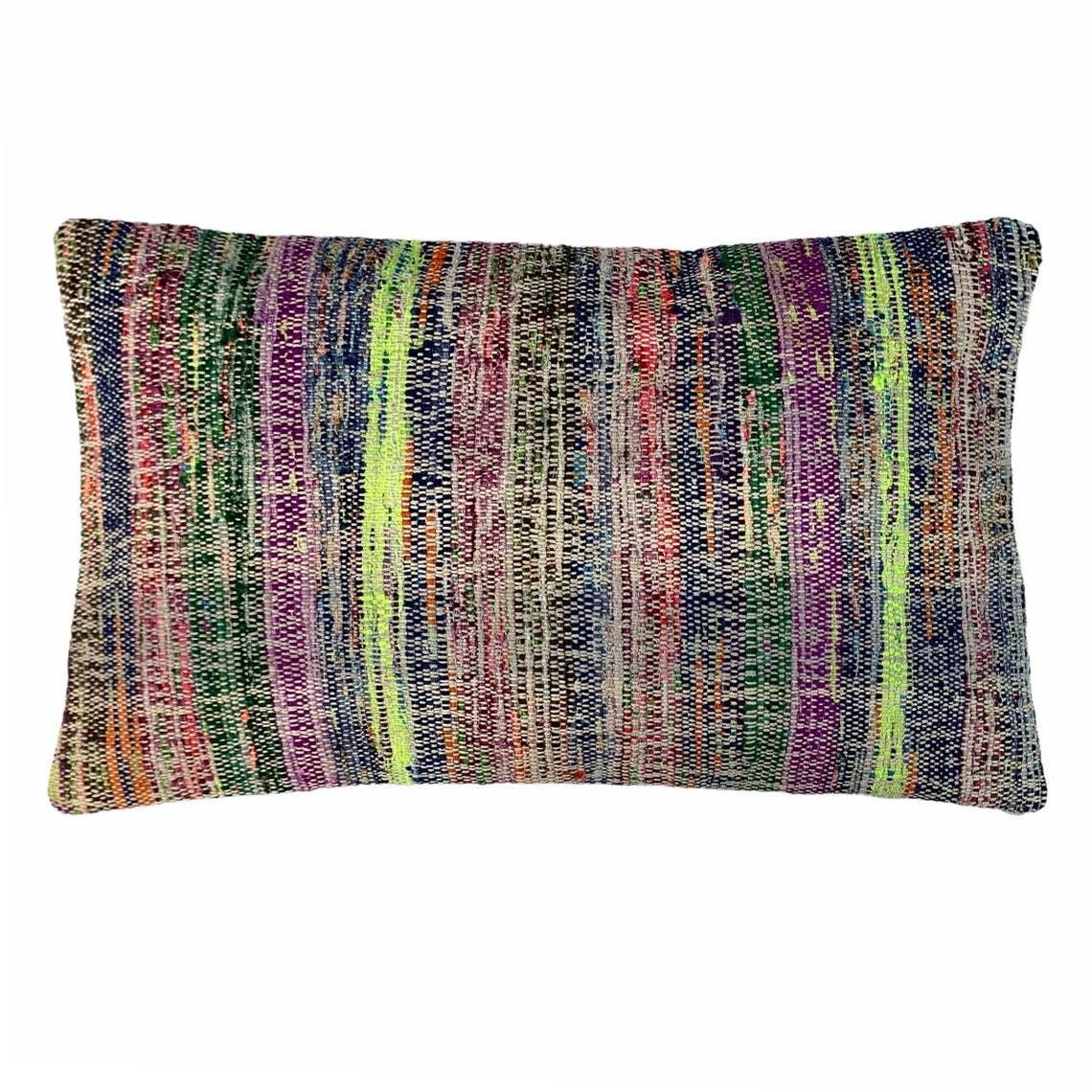 Vintage Turkse Kilim Kussenhoes, 30 X 50 Cm