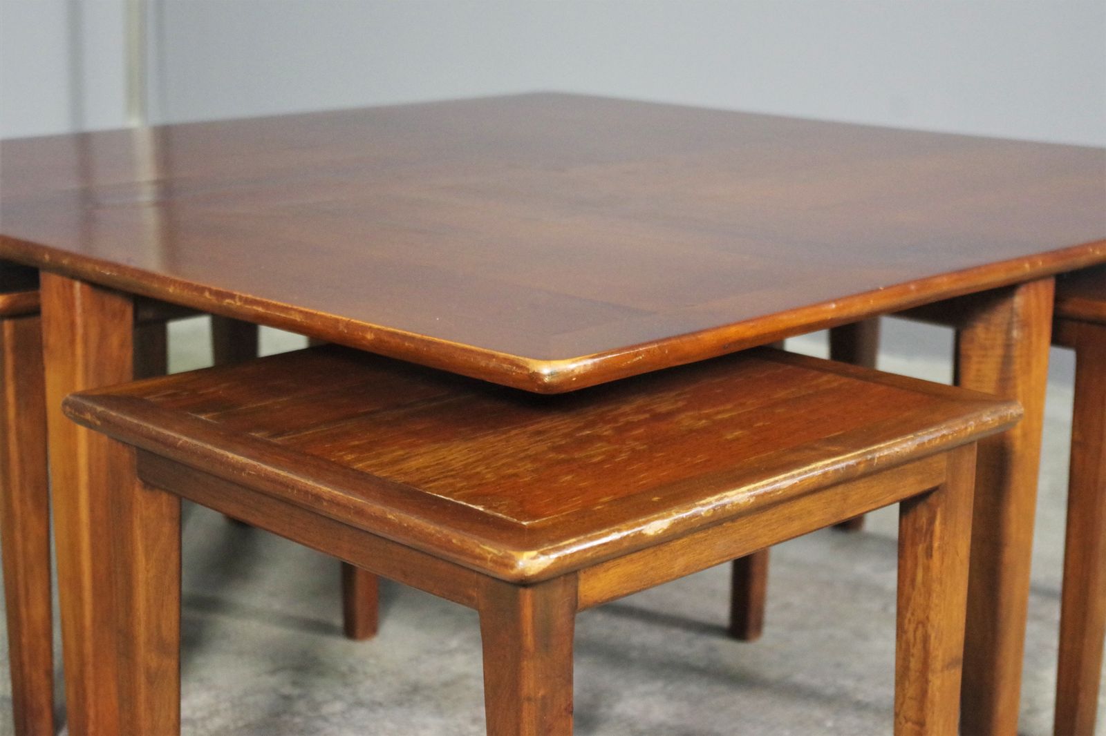 1500.0 Set Of 5 Low Coffee Tables, 1970s photo