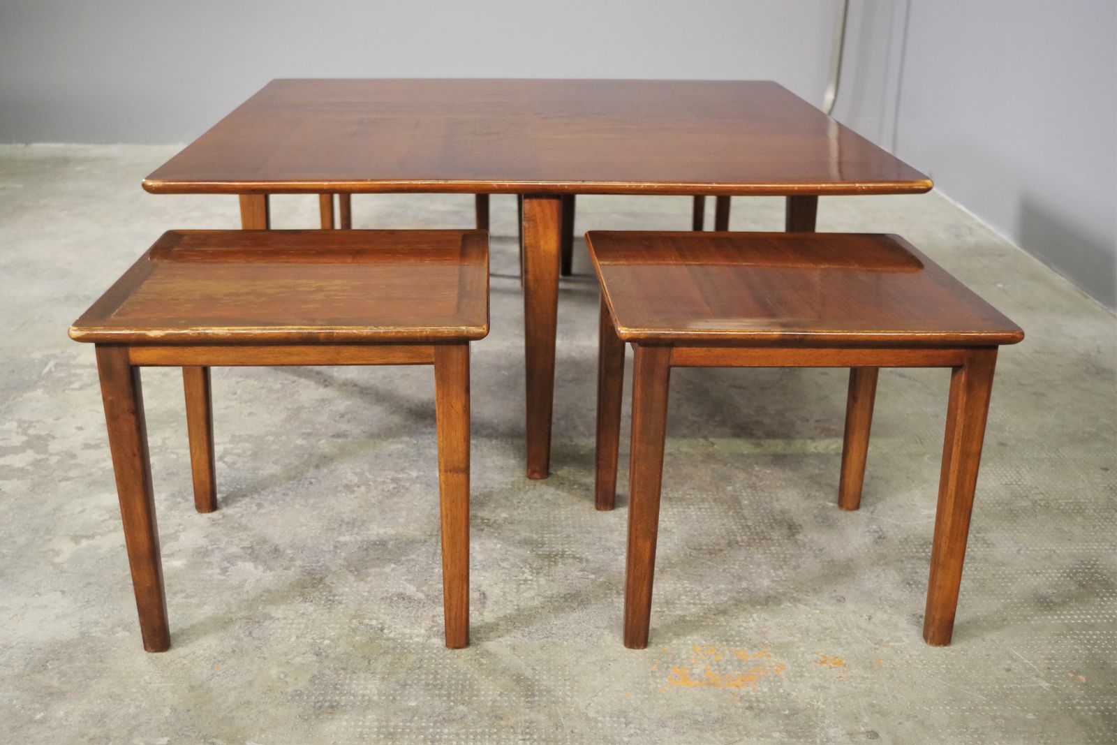 photo vintage Set Of 5 Low Coffee Tables, 1970s