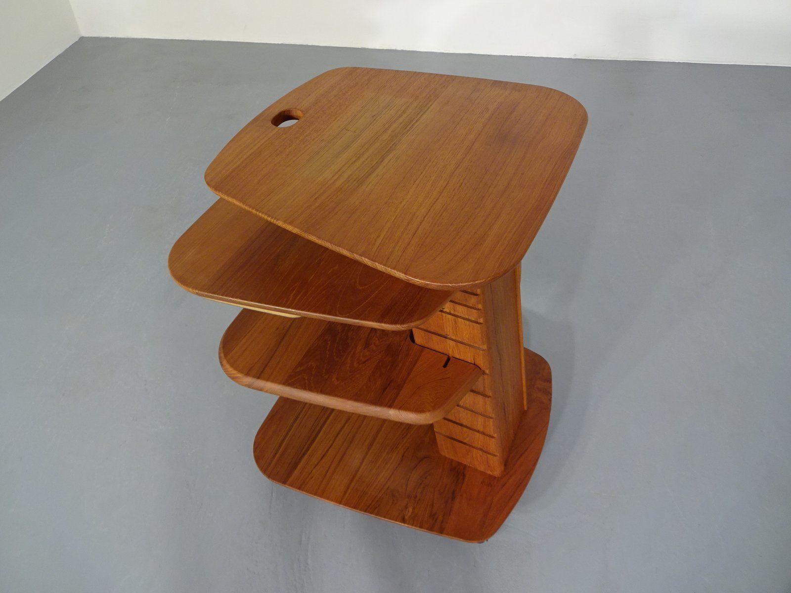 1100.0 Tiered Console Table By Aksel Kjersgaard For Odder Adjustable, 1970s photo