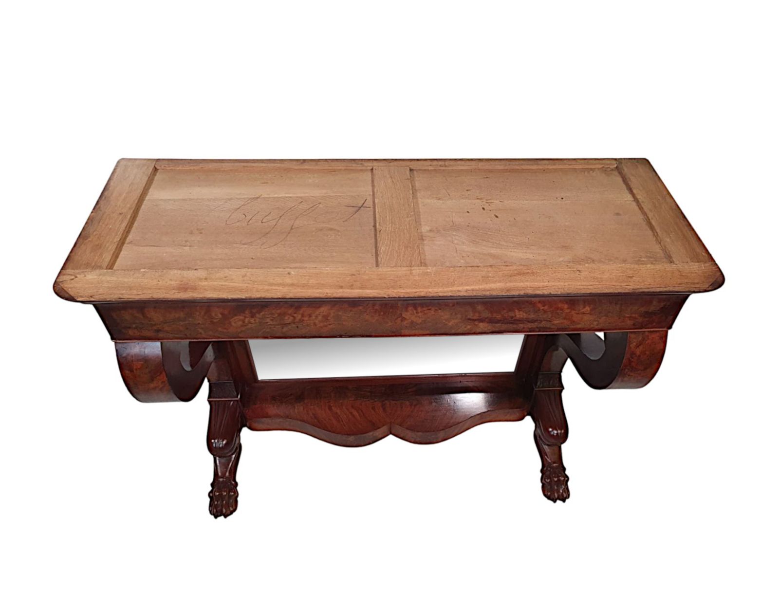 A Superb 19th Century Marble Top Console Table photo buy