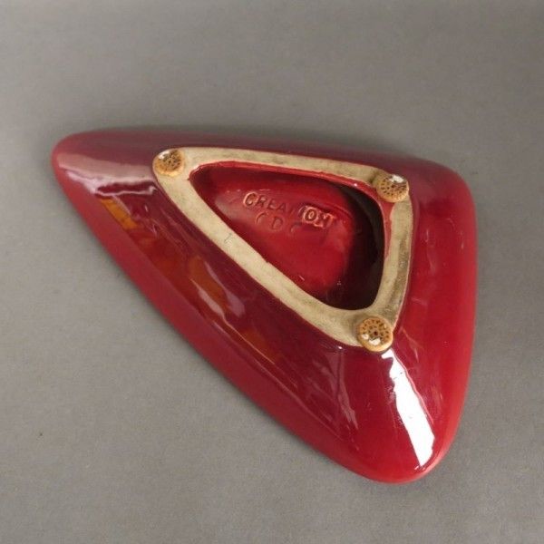 Very Rare Advertising Ashtray From Dubonnet. France 1950   1959 photo for sale