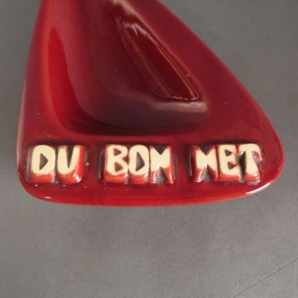Very Rare Advertising Ashtray From Dubonnet. France 1950   1959 photo buy