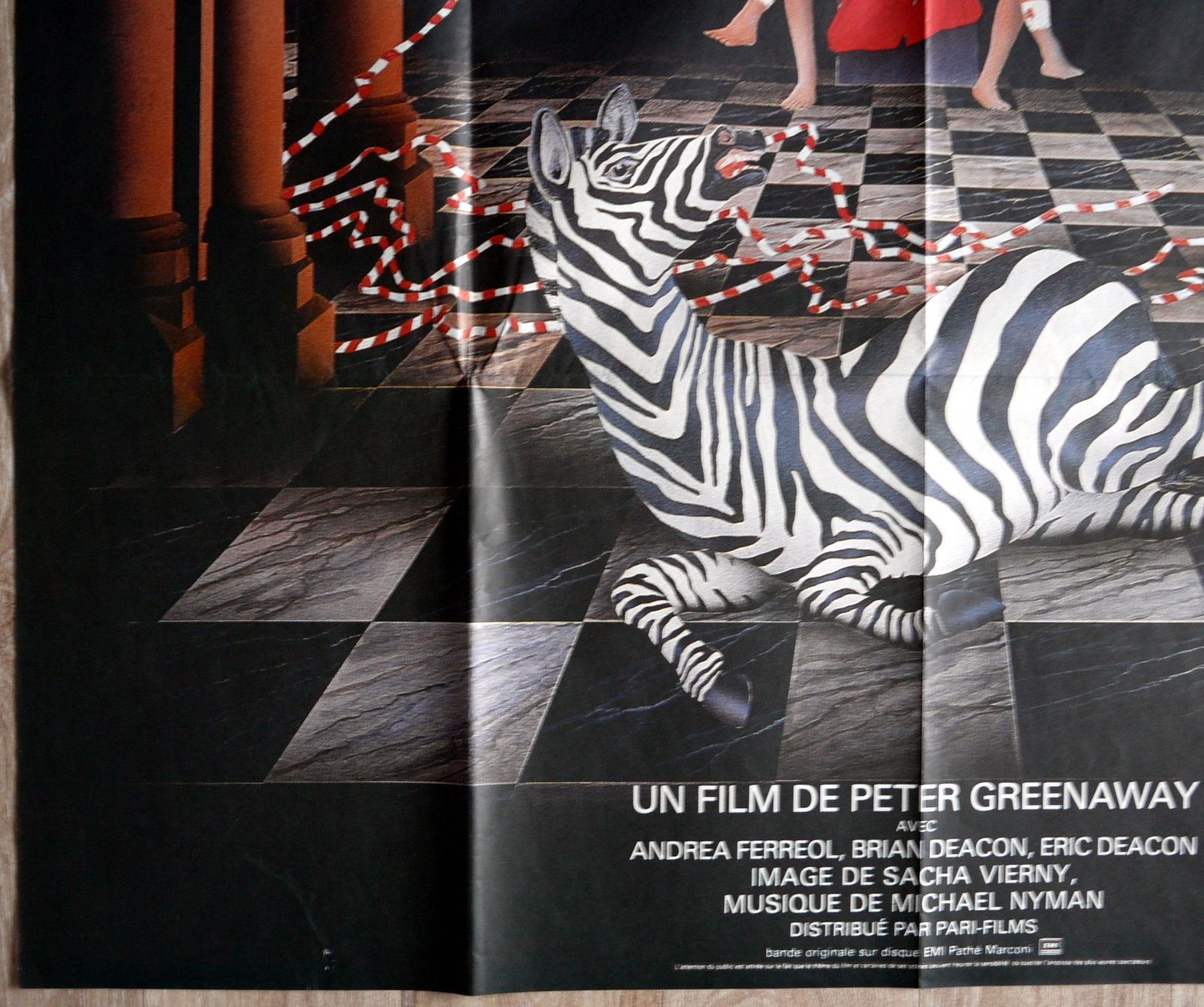 Movie Poster " A Zed And Two Noughts" Peter Greenaway photo for sale