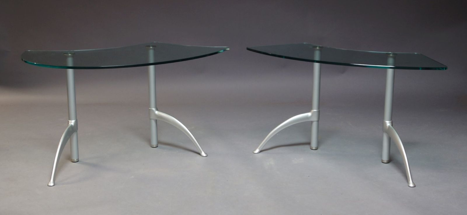 Designer Table By German Brand Rolf Benz Glass And Modernist Glazed Two Tables In Stock Price Per Item Made In Germany Ol photo furniture