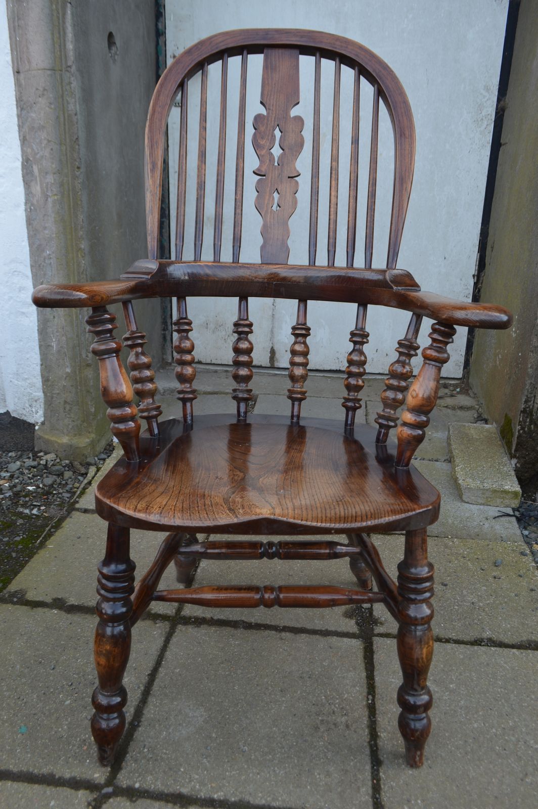 Victorian Pad Arm Windsor Chair photo Furniture