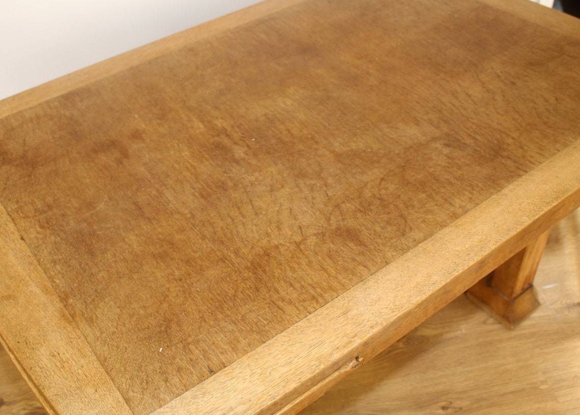 Oak Draw Leaf Dining Table Vintage Rustic Industrial Desk Office Retro Wooden Old Wooden Side Antique photo vintage