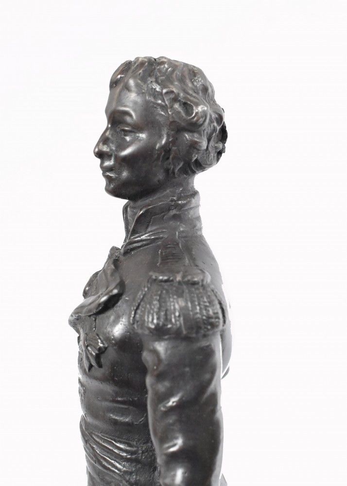 photo furniture Bronze Statue Duke Of Wellington Figurine Waterloo English Military