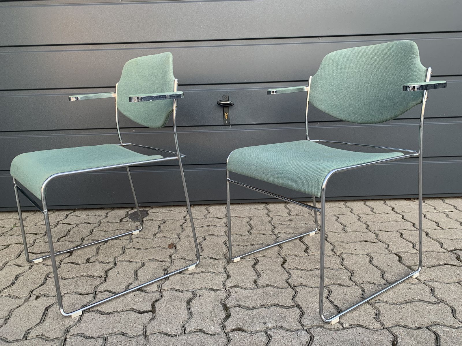 A Pair Of Danish Mid Century Chairs photo furniture