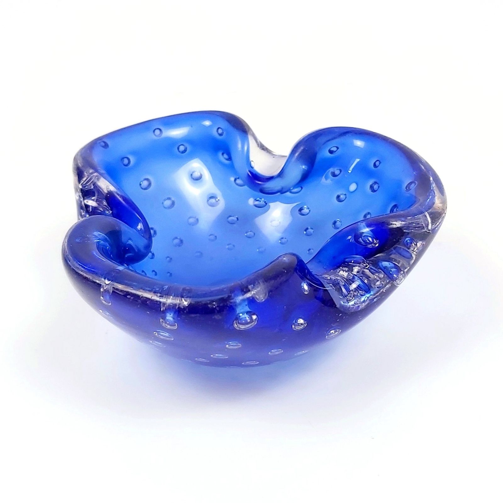 Bullicante Murano Glass Bowl By Barovier & Toso, Italy, 1960s