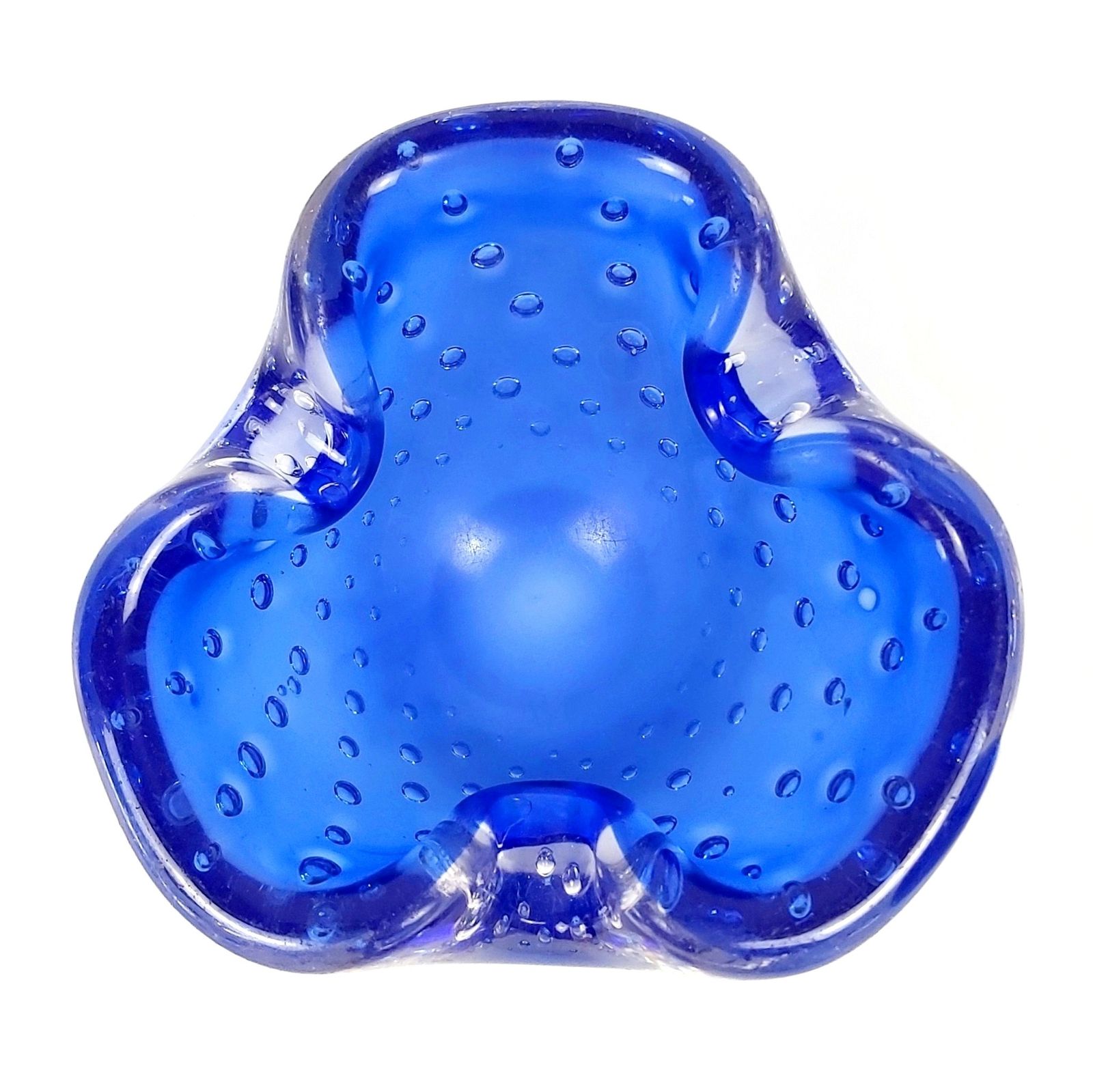 Bullicante Murano Glass Bowl By Barovier & Toso, Italy, 1960s photo vinterior