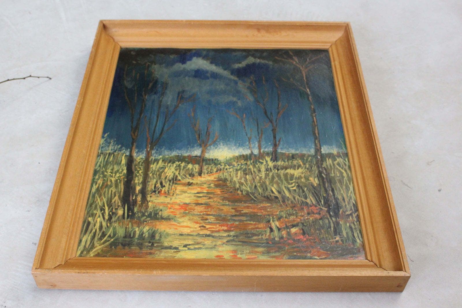 Late 20th Century Oil Painting photo Art