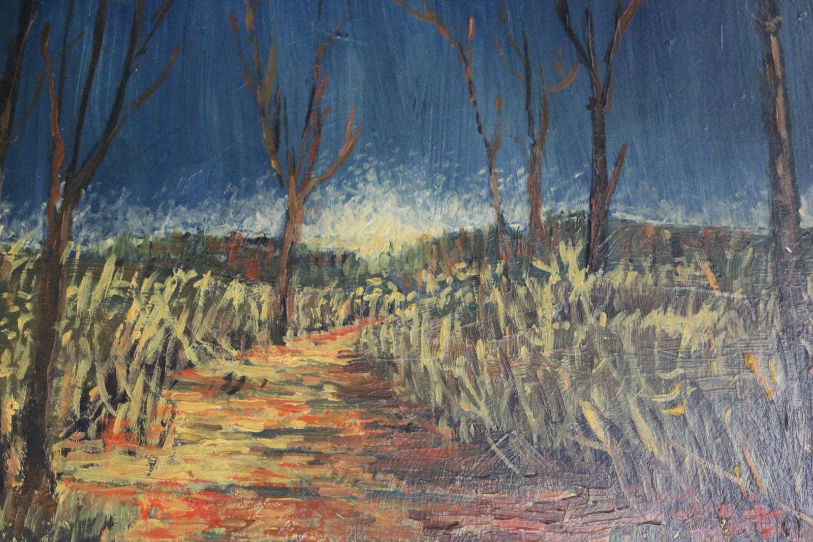photo furniture Late 20th Century Oil Painting