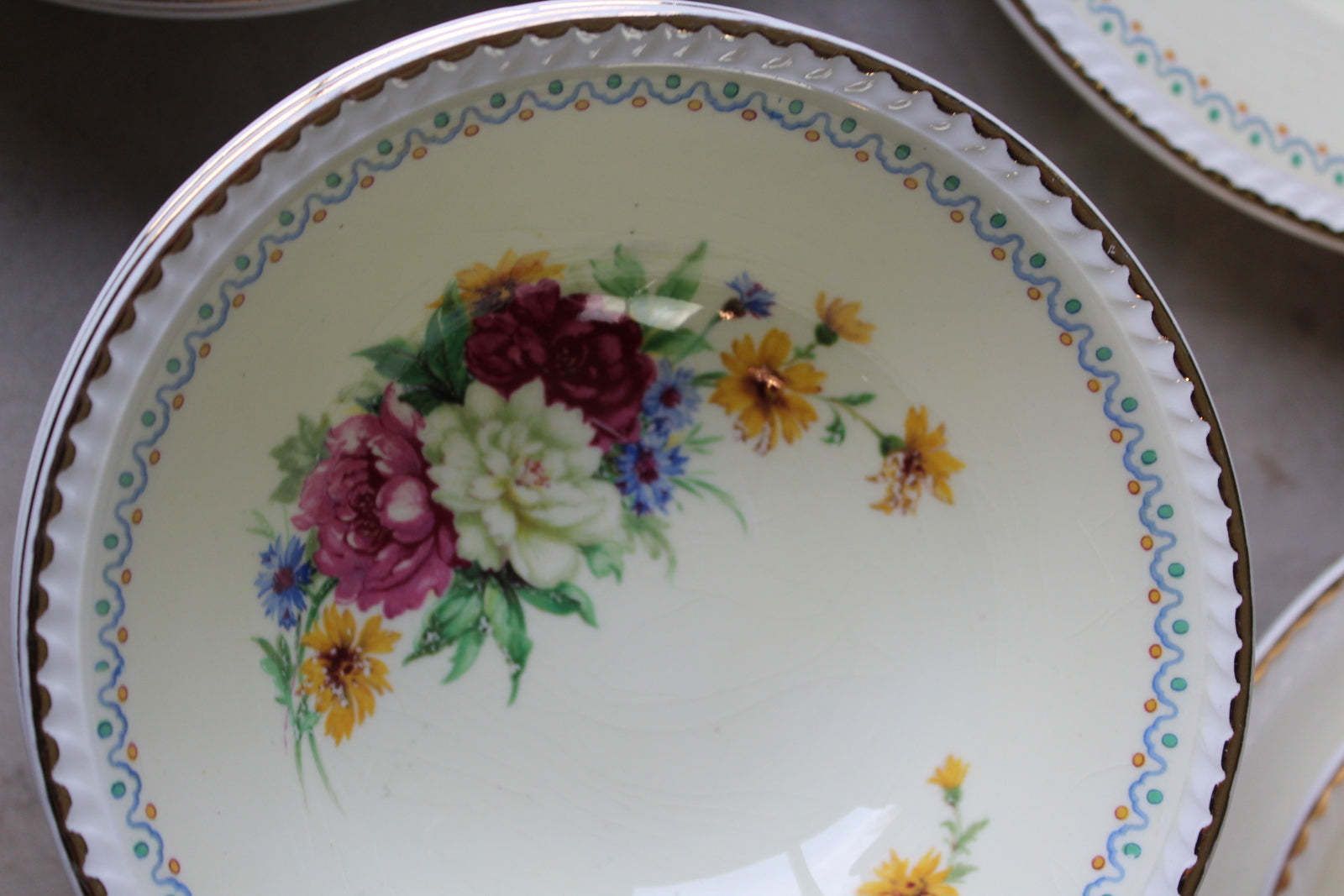 Ridgway Portland Pottery Cobridge Part Tea Service photo buy
