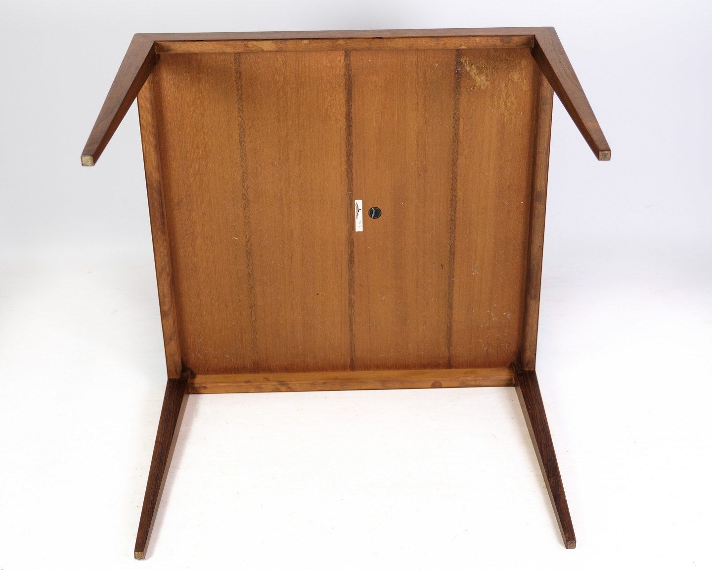 Side Table In Rosewood By Haslev Furniture Factory From 1960s. photo vinterior