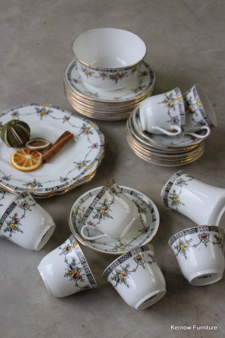 Vintage Art Deco China Tea Set photo for sale