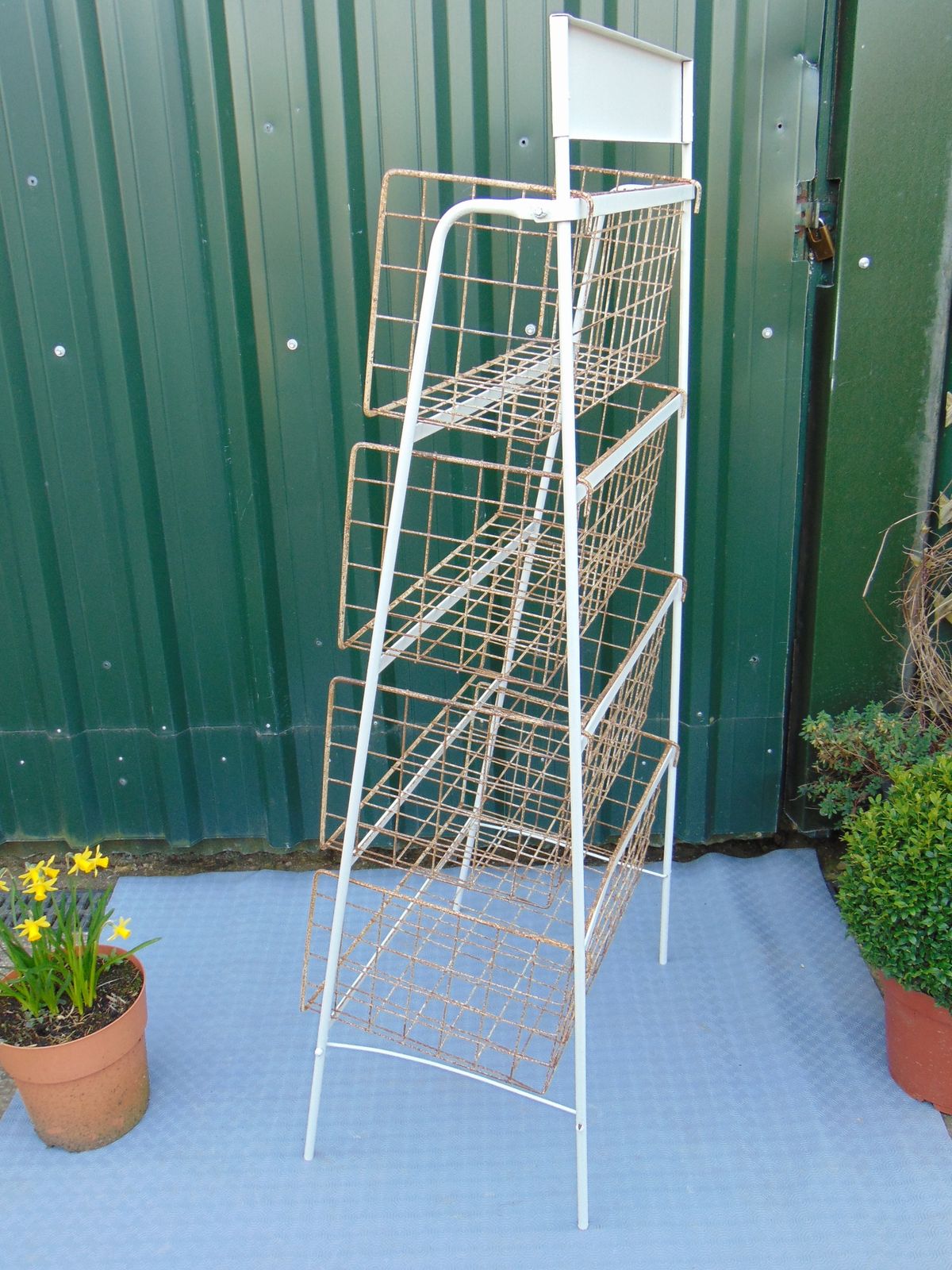Vintage Cadbury Butter Sponge Retail Advertising Display Stand photo vintage