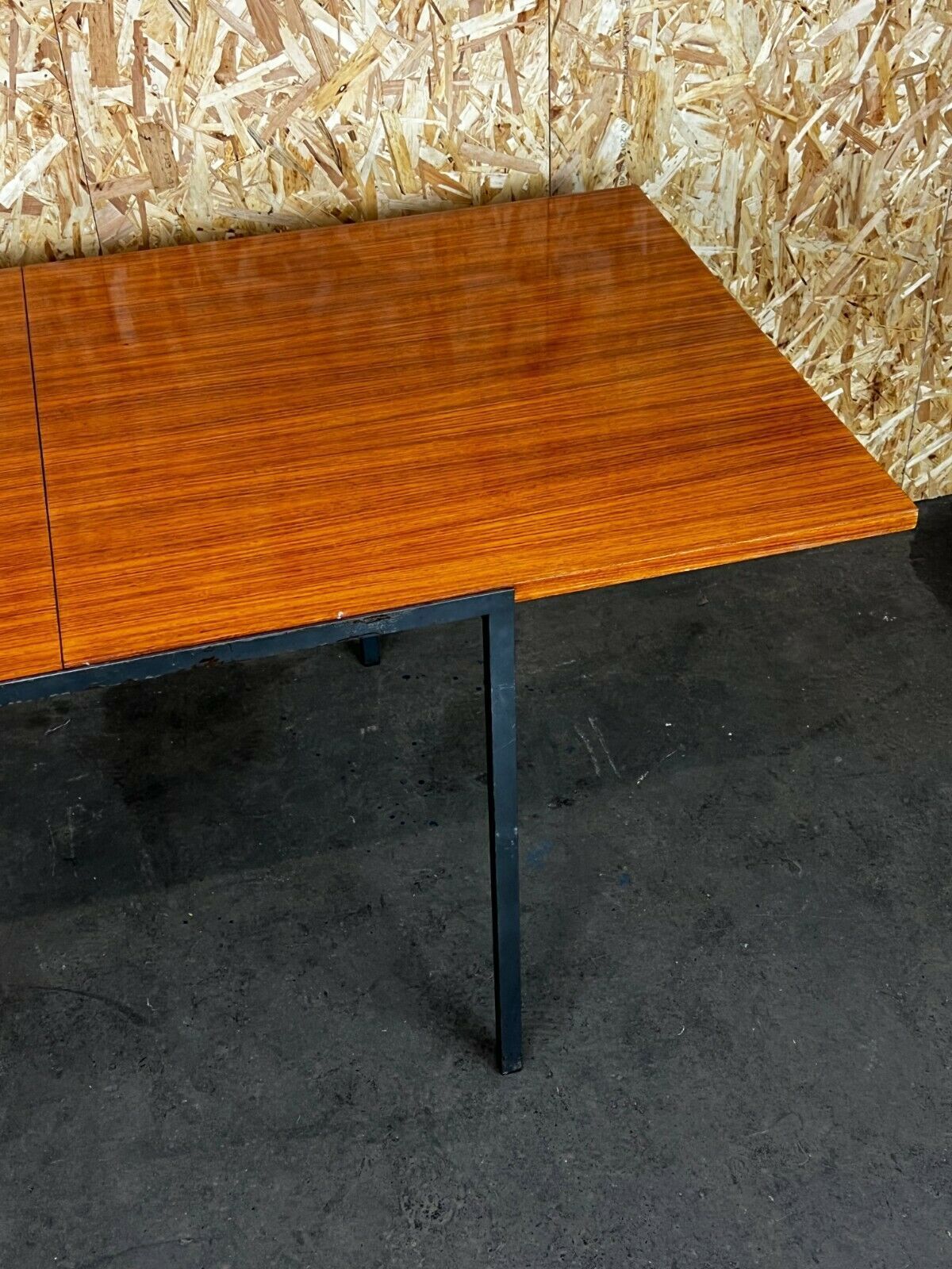 60s 70s Walnut Table Dining Table Wilhelm Renz Dining Table Folding Table photo vintage