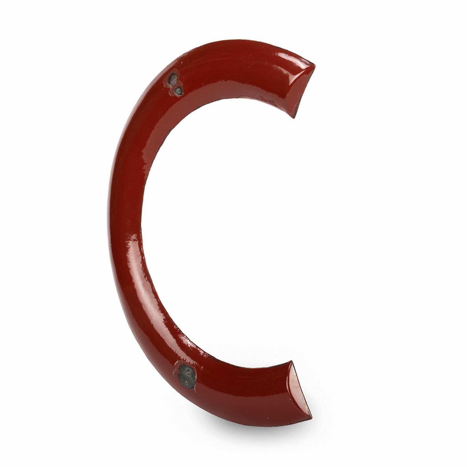 Enameled Letter "C", 1960s, Vintage photo for sale