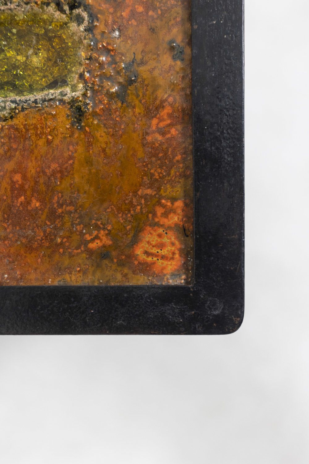 Robert And Jean Cloutier, Coffee Table In Ceramic And Metal, 1950s photo vintage