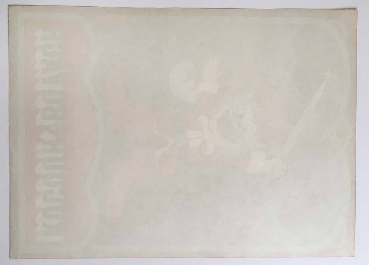 Movie Poster, Puss In Boots, Vratislav Hlavatý, 1973 photo 52.0