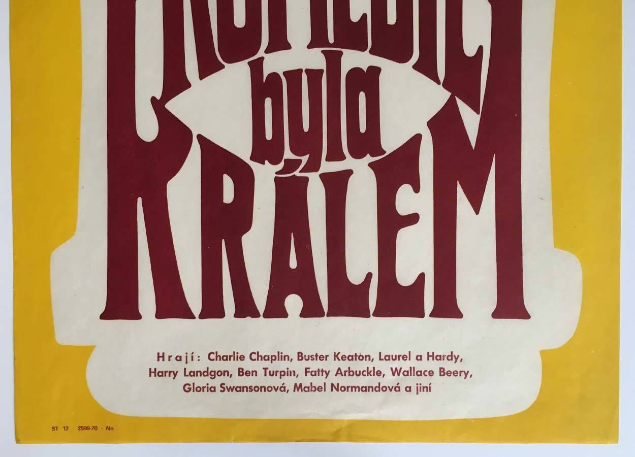 Movie Poster, When Comedy Was King, Unknown Artist, 1965 photo Art