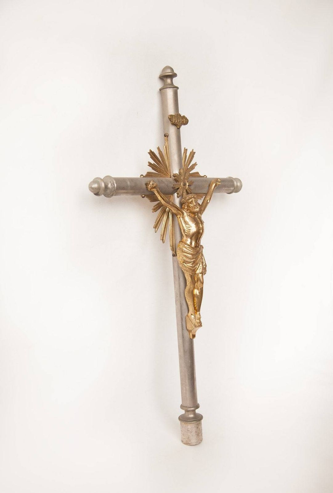 Vintage Cross, Great Antique Cross, Large Cross, Brass Cross, Crucifix, Religious Cross, Christ, Brass Religious Cross photo 156.0
