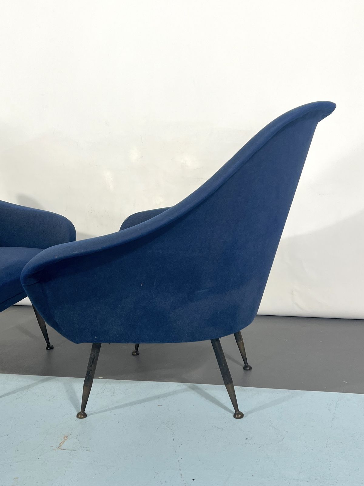 photo buy Mid Century Modern Loveseat And Armchairs By Gastone Rinaldi From 50s