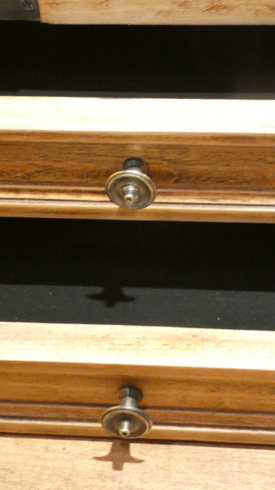 Fratino Writing Desk Updated With Flap Door And Chest Of Drawers   Italy, Early 1900s photo vintage