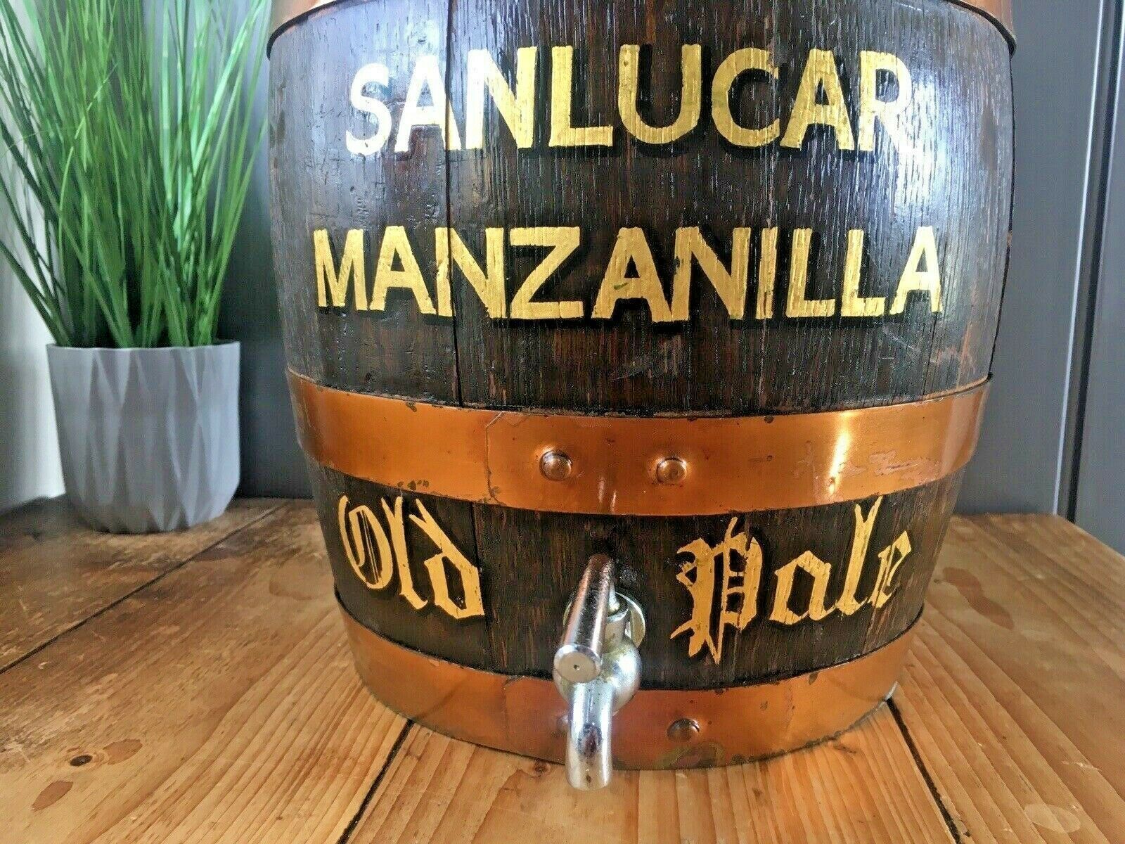 Stunning Black Lion Inn Sherry Pub Display Barrel Cask Keg Stool Plant Pot Stand photo Home Decor