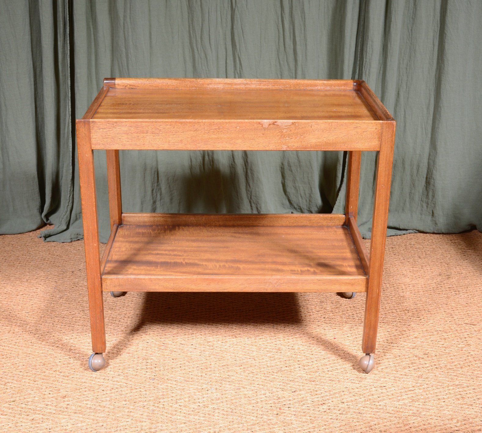 A Gordon Russell Air Ministry Sapele Wood Trolley   1959 photo furniture