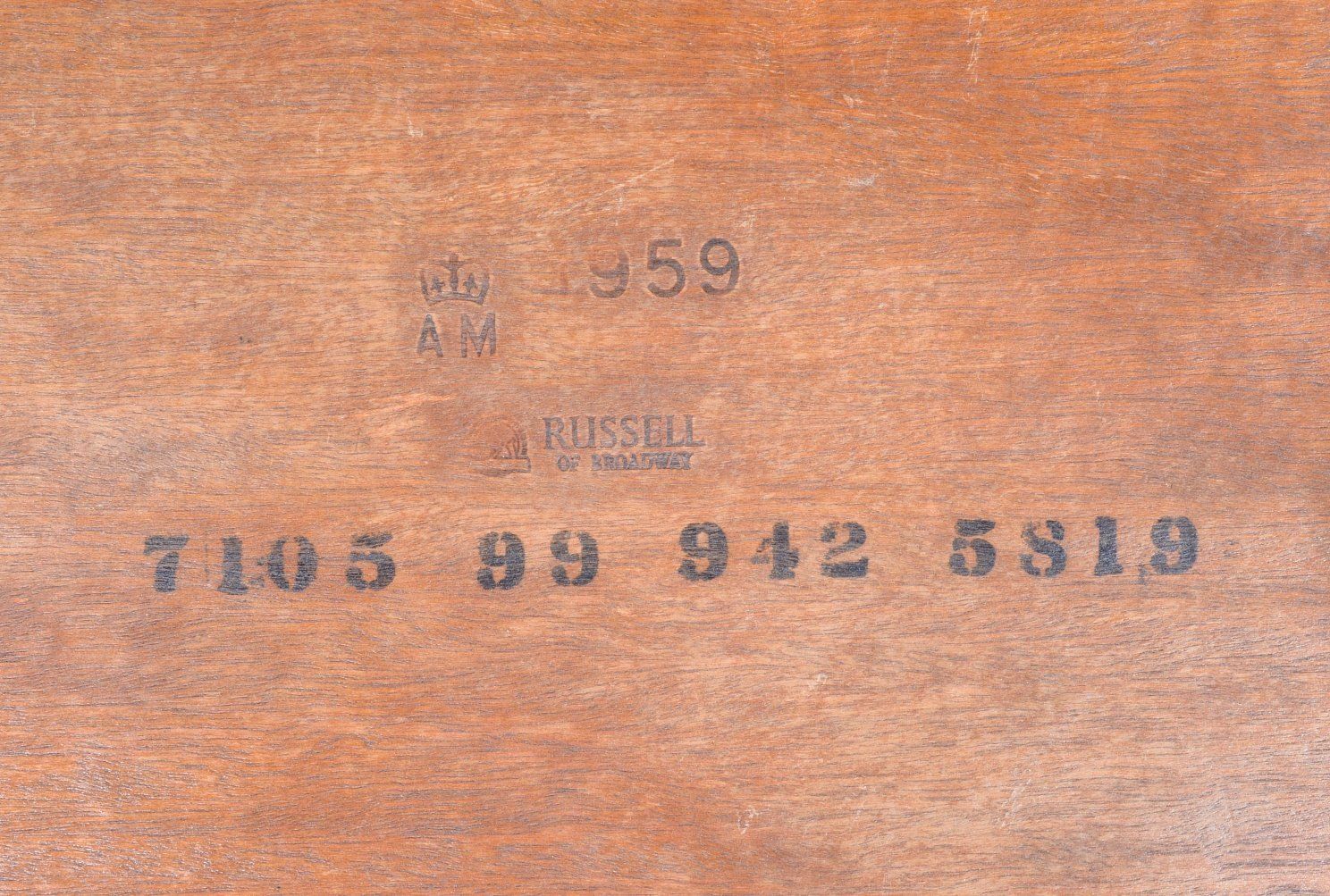 A Gordon Russell Air Ministry Sapele Wood Trolley   1959 photo vinterior