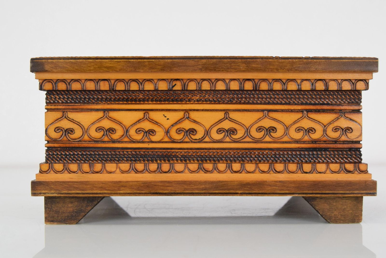 Vintage Wooden Box,Circa 1960's. photo for sale